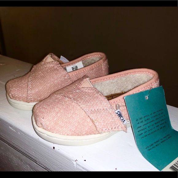 Toms Pink Flat toddler 5 - Picture 4 of 4